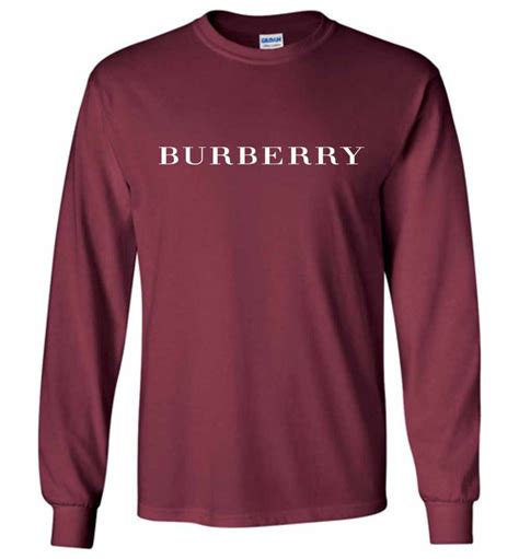 burberry long sleeve tee